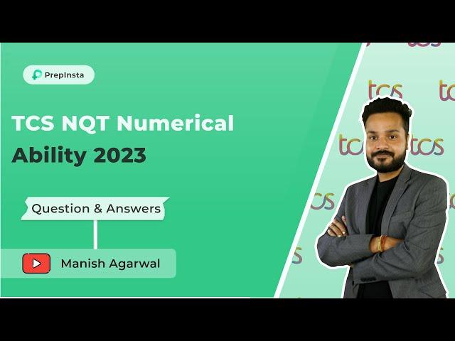 TCS NQT Numerical Ability Questions 2023 - 2024 | Actual Previous Year Questions