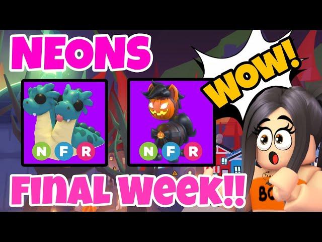 Adopt Me Halloween Update Final Neon Week 4 