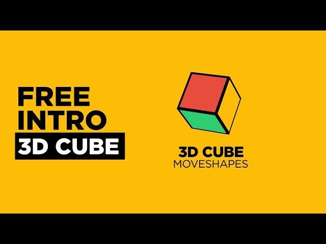 FREE 3D CUBE INTRO #1 | FREE AFTER EFFECTS TEMPLATE