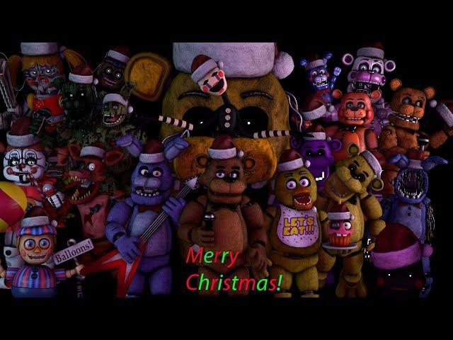 [FNAF\SFM] Merry FNAF Christmas Song By JT Music