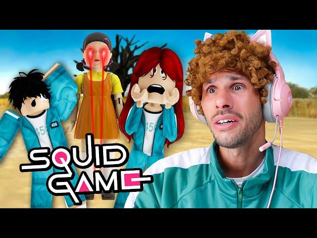 SQUID GAME WITH SIBLINGS ON ROBLOX!!