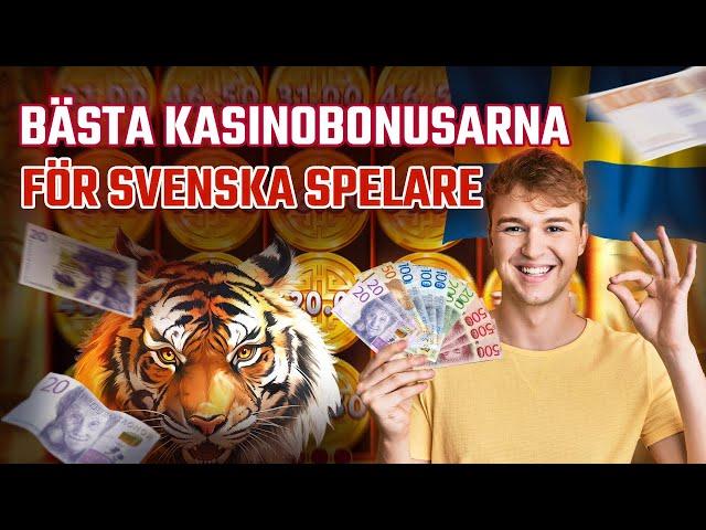 Bästa Kasinobonusarna för Svenska Spelare ️ Svenskt casino