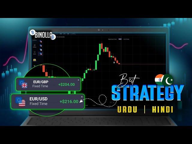 Binolla trading best strategy | best trading trick | urdu hindi