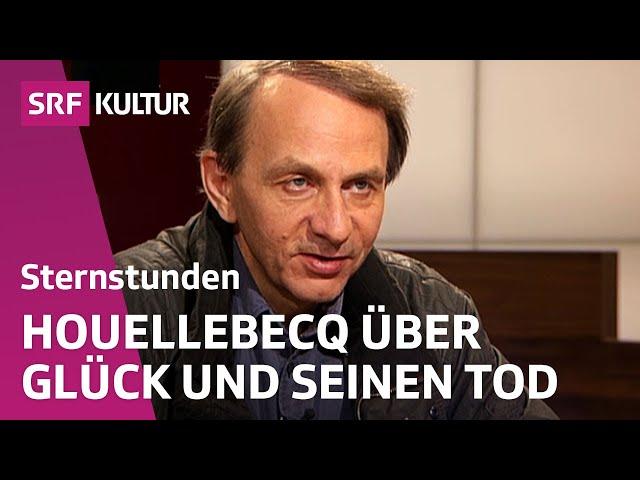 Michel Houellebecq: Vermessenheit als Weltanschauung | Sternstunde Philosophie | SRF Kultur