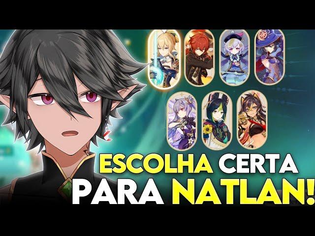 NÃO ESCOLHA AINDA!! 5 ESTRELAS GRÁTIS EM NATLAN! QUAL PEGAR? JEAN, DEHYA, TIGHNARI? GENSHIN IMPACT