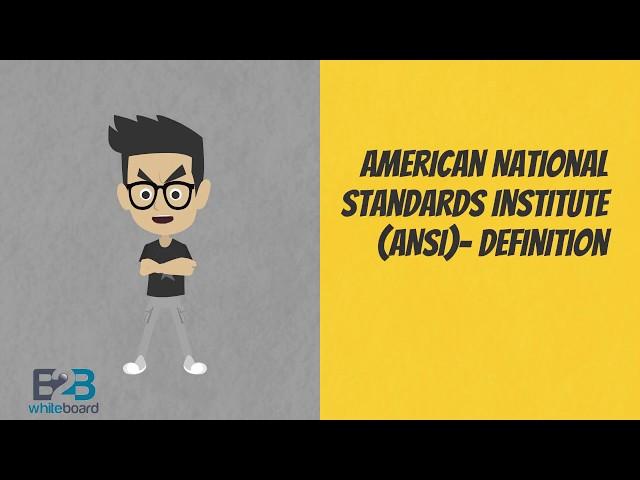 American National Standards Institute (ANSI) - Definition