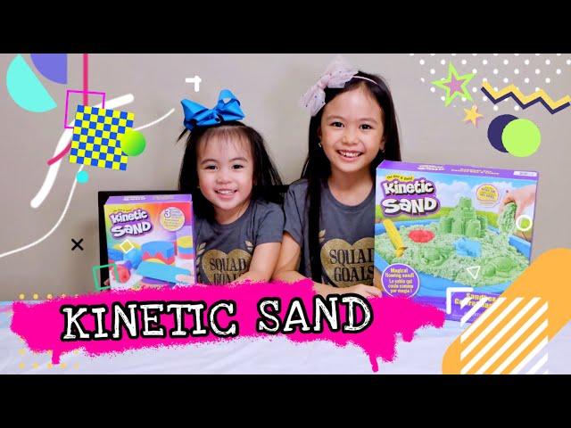 Kinetic Sand | Unboxing Kinetic Sand Playset | It’s Playtime with Maia and Marga