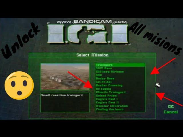 How To Unloack All Missions In IGI 1