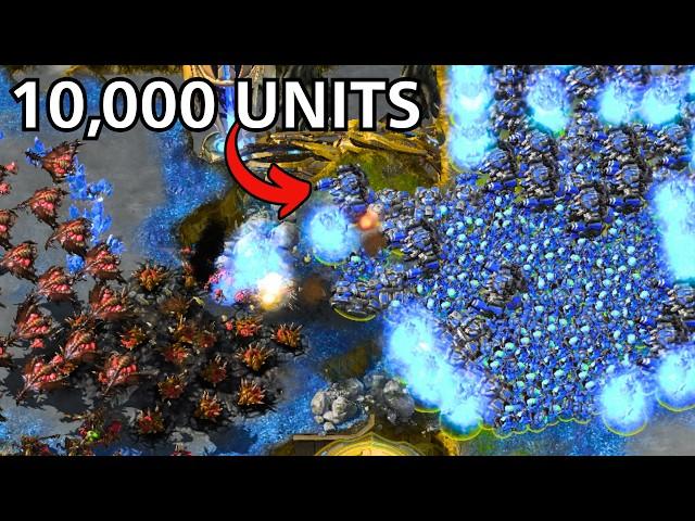 1 Zerg Grandmaster vs 10 ELITE A.I. (WORLD RECORD)