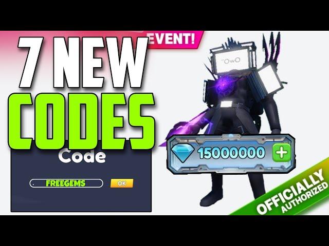 *NEW* ALL WORKING CODES FOR SKIBIDI TOILET BATTLE IN 2024! ROBLOX SKIBIDI TOILET BATTLE CODES