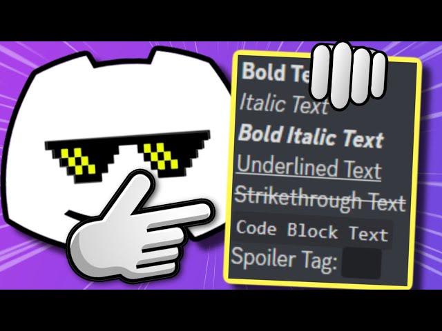 How To Do Discord Text Tricks [Text Styles]