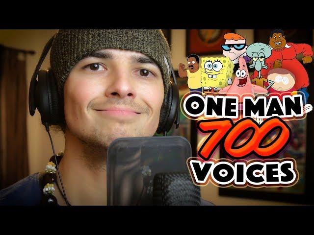 One Man, 700 Voices | Mikey Bolts