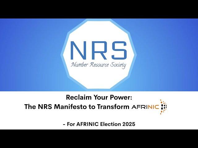 𝗥𝗲𝗰𝗹𝗮𝗶𝗺 𝗬𝗼𝘂𝗿 𝗣𝗼𝘄𝗲𝗿 : 𝗧𝗵𝗲 𝗡𝗥𝗦 𝗠𝗮𝗻𝗶𝗳𝗲𝘀𝘁𝗼 𝘁𝗼 𝗧𝗿𝗮𝗻𝘀𝗳𝗼𝗿𝗺 𝗔𝗙𝗥𝗜𝗡𝗜𝗖
