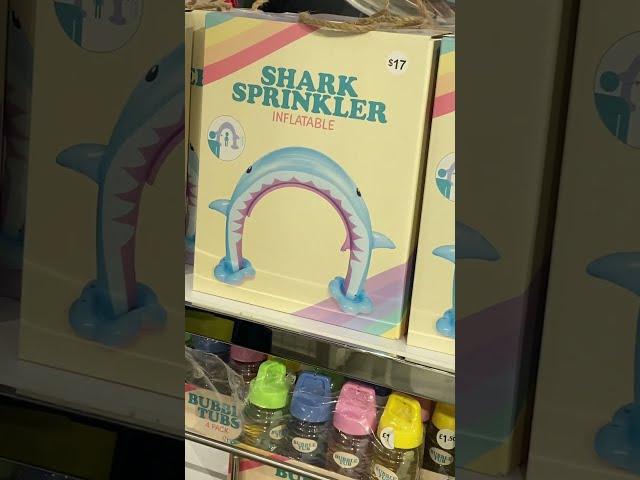 Primark shark sprinkler inflatable