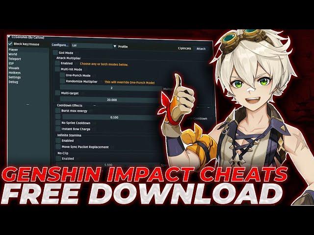 Genshin Impact Mod Menu | FREE Genshin Hack [2024] | Genshin Impact Cheats [New]