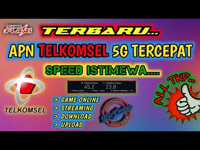 APN TELKOMSEL 5G  TERBARU SPEED ISTIMEWA ALL TKP. TUTORIAL SETTING APN #TELKOMSEL