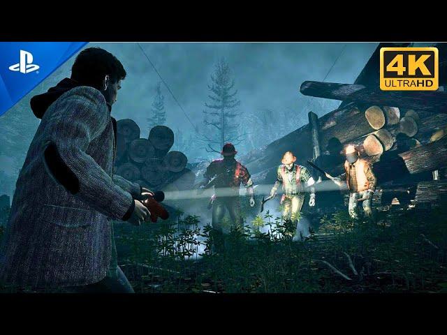 ALAN WAKE REMASTERED (PS5) Episode 4 The Truth - The Anderson Farm Walkthrough (4K HDR)