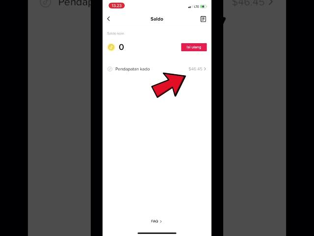 Tutorial cara mencairkan Koin tiktok agar jadi uang