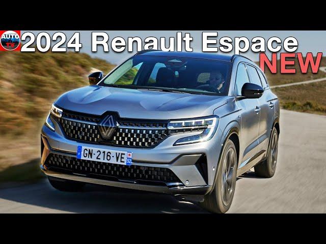 NEW 2024 Renault Espace E-Tech 200CH - Visual REVIEW, Driving, Features, Interior&exterior