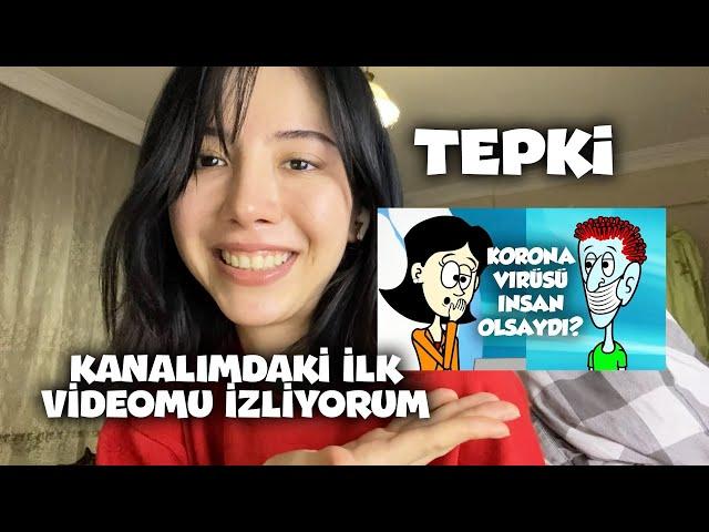 İLK VİDEOMU İZLİYORUM | TEPKİ (300 BİN ABONE ÖZEL️)