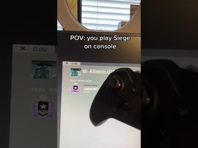 POV: You Play R6 On Console... #shorts