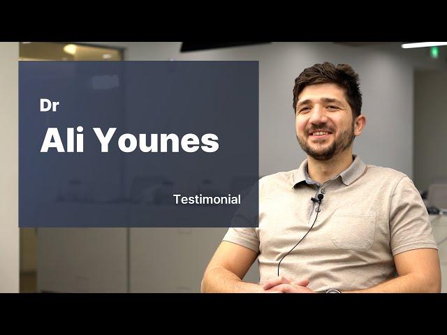 Dr  Ali Younes Testimonial