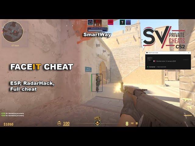 FACEIT CHEAT CS2 // LIVE DEMO