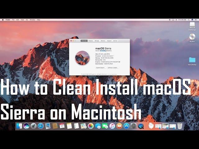 How to Install macOS Sierra on Macintosh | MacBook Pro | MacBook Air | Mac Pro | iMac | Mac mini