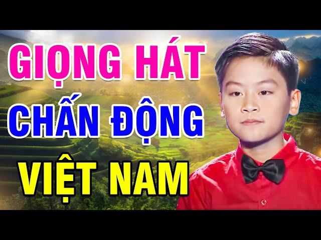 Cậu Bé Có "GIỌNG HÁT CHẤN ĐỘNG VIỆT NAM" Khiến Cả Trường Quay THỔN THỨC Ngay Khi Vừa Cất Giọng Lên