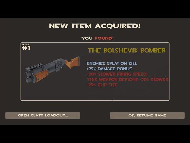 The Bolshevik Bomber - TF2 Creators.TF Weapon