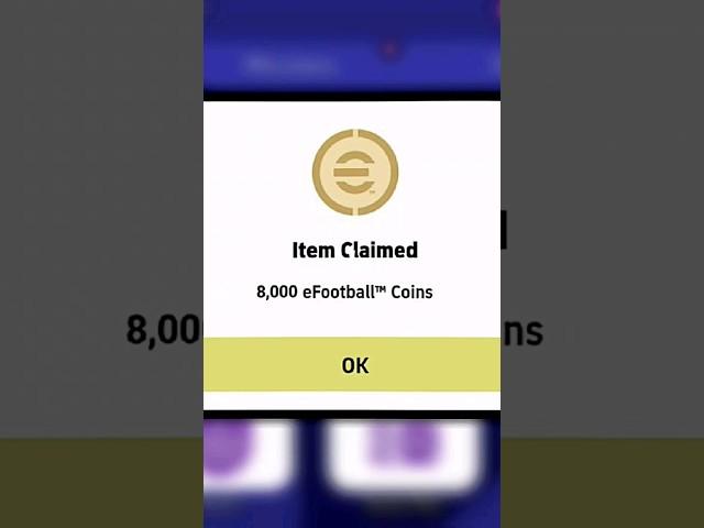 FREE 8000 COIN EFOOTBALL MOBILE 2023 