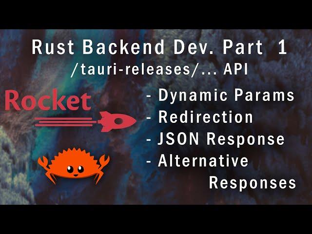 Rust Rocket.rs Part 1 - Creating an API Endpoint in Rocket