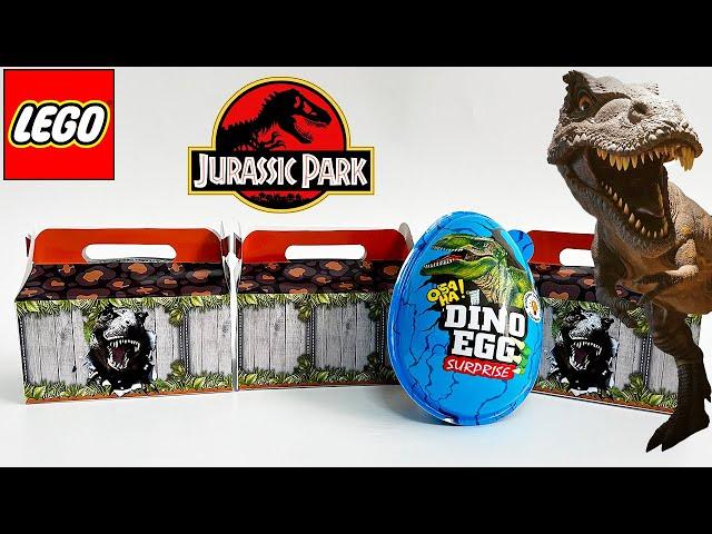 LEGO Jurassic World Military Dinosaurs RANDOM BOX ! Building and Unboxing!