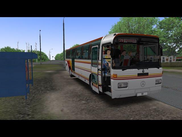 OMSI 2  BUS MB 0303 MAP Чистогорская Область Маршрут 220 #omsi #omsi2