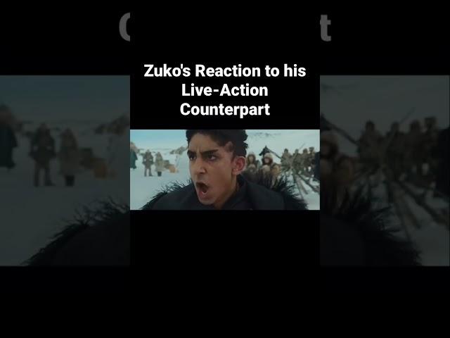 Zuko's Reaction to his Live-Action Counterpart