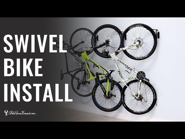 Swivel Bike Wall Rack | How To Install