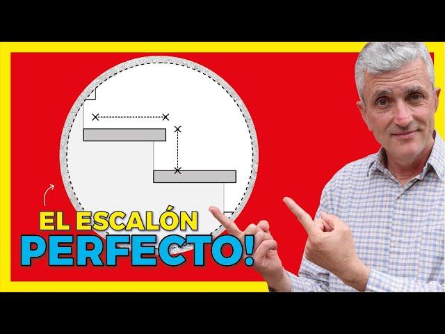  ESCALERA PERFECTA: Cuáles son las Medidas de un ESCALÓN seguro (Probado!)