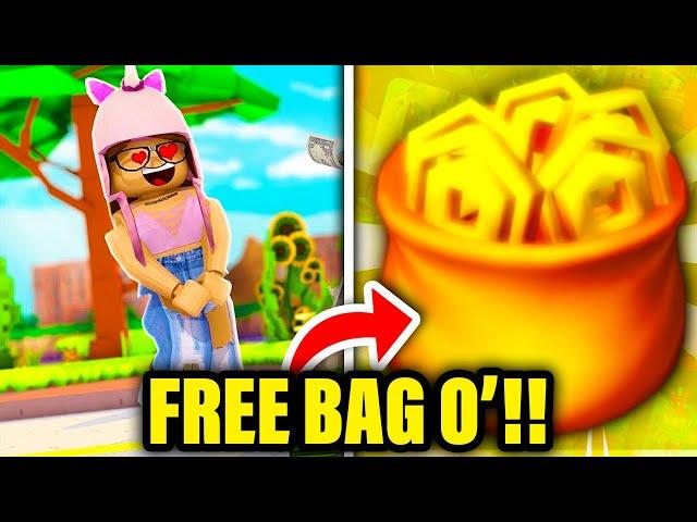 HOW TO get BAG O' ROBUX! Secret Accessory! (ROBLOX)