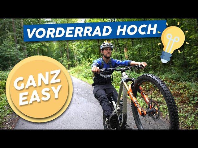 Manual Impuls Tipps leicht erklärt | MTB + eBike Vorderrad anheben | Fahrtechnik Tutorial