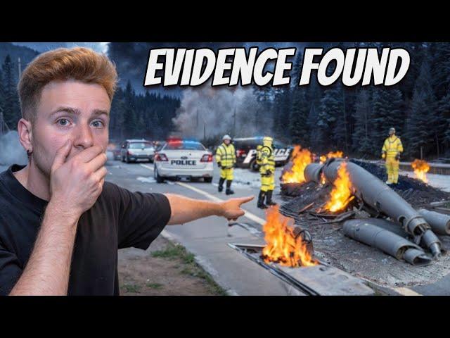 Investigating the New Jersey Drone /UFO CRASH SITE | Military Police Pulled Us Over (Found Evidence)