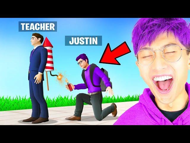 LANKYBOX Playing BAD GUYS AT SCHOOL!? (FUNNIEST MOMENTS EVER!)