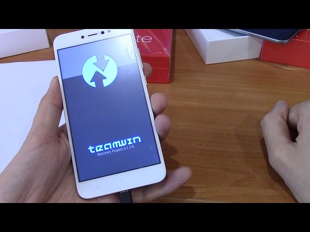 Xiaomi Redmi Note 5a - прошить TWRP recovery и любую прошивку с русским, Root