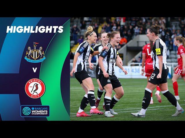 Brilliant Back-And-Forth Match | Newcastle v Bristol City | Barclays Women's Championship Highlights