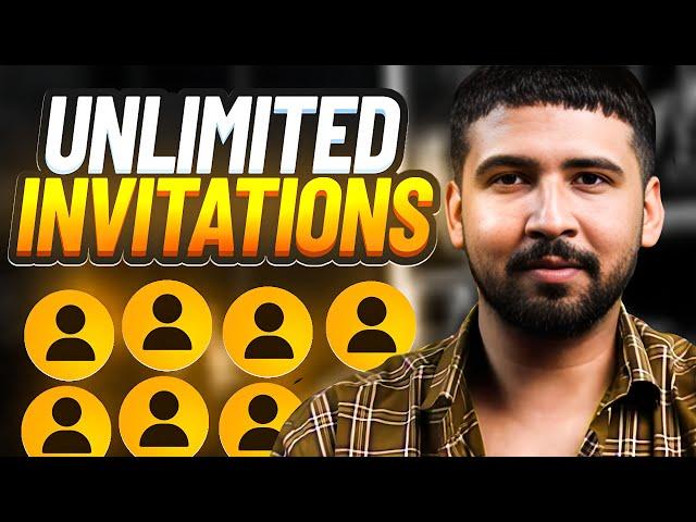 My SECRET Strategy to do Unlimited Invitation 