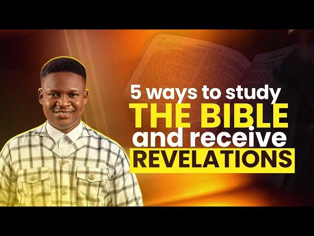 5 Simple ways to STUDY and UNDERSTAND THE BIBLE | Joshua Generation