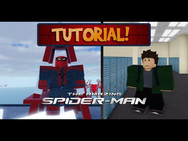 ROBLOX | The Amazing Spider Man Tutorial (Andrew Garfield TASM1) | Superhero Life 2