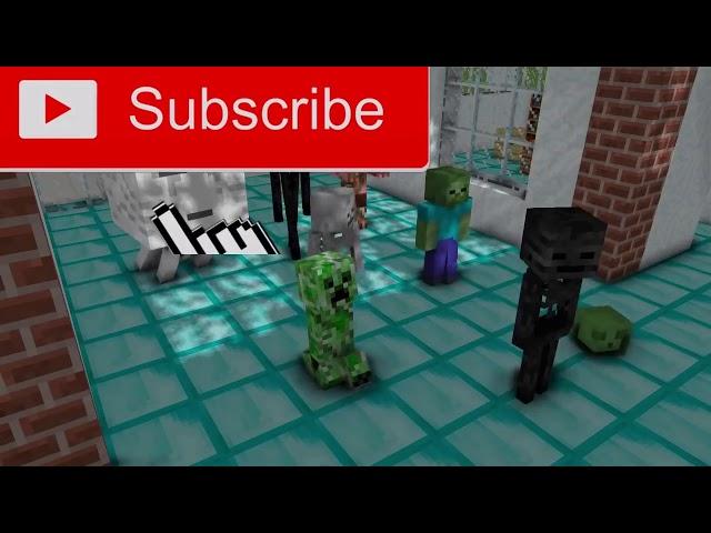 Monster School : GRANNY & GRANDPA HORROR GAME CHALLENGE - Minecraft Animation