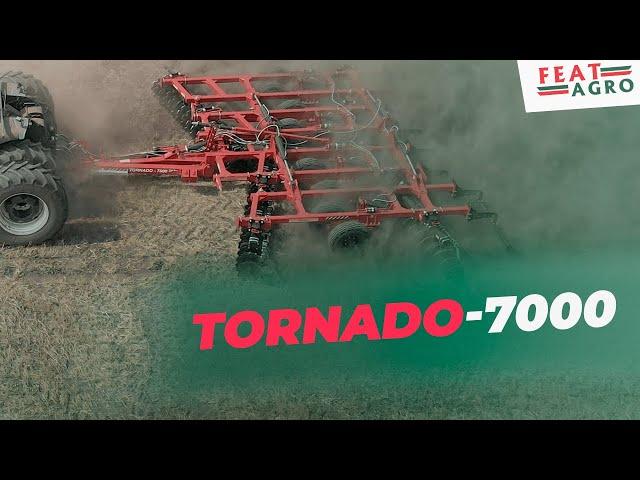 Новинка! Борона тяжелая дисковая «ТORNADO-7000»