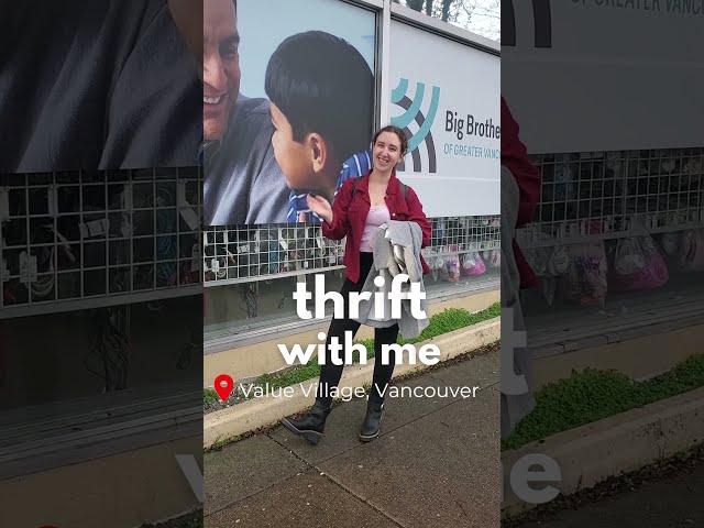 The WORST thrift day EVER   thrift with me mini-vlog *a flop* #shorts