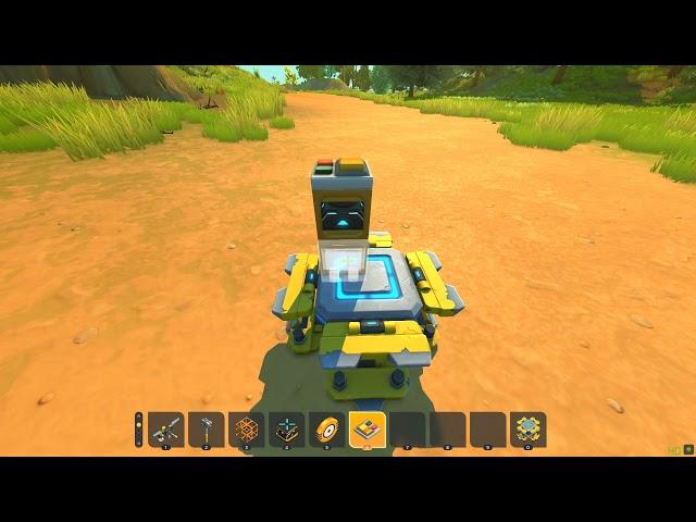 How to make smallest togleable stabiliser (No Mods) |Scrap Mechanic